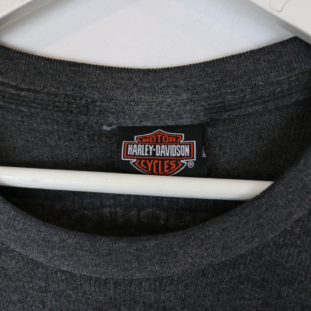 Vintage 2005 Harley Davidson Edmonton Tee - M-NEWLIFE Clothing