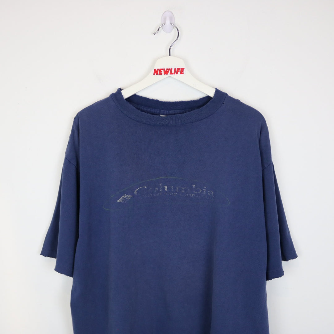 Vintage 90's Columbia Tee - XL-NEWLIFE Clothing