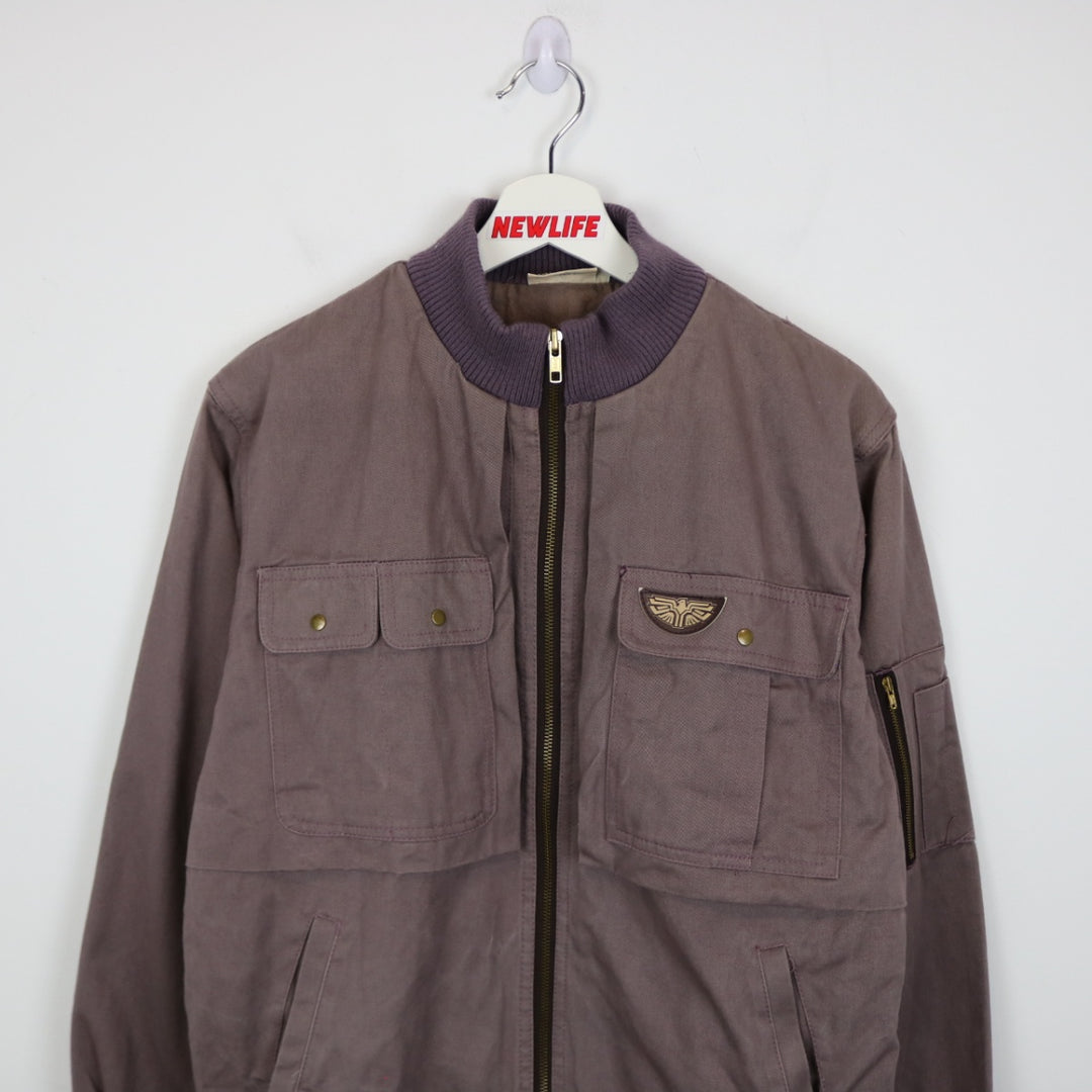 Vintage 80's Brittgear Bomber Jacket - M-NEWLIFE Clothing