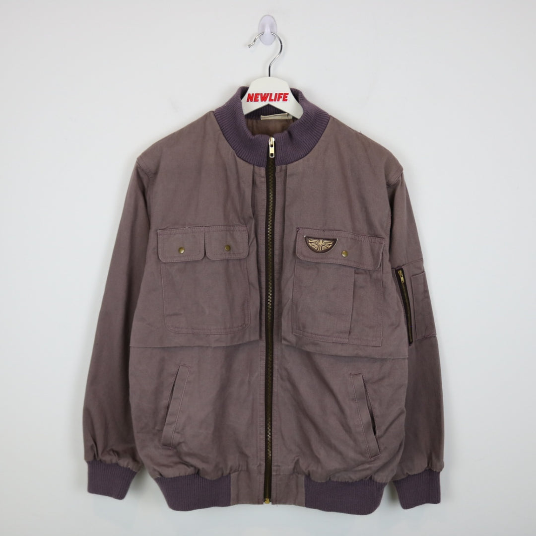 Vintage 80's Brittgear Bomber Jacket - M-NEWLIFE Clothing