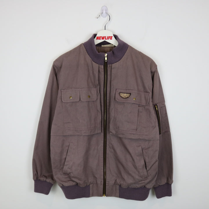 Vintage 80's Brittgear Bomber Jacket - M-NEWLIFE Clothing