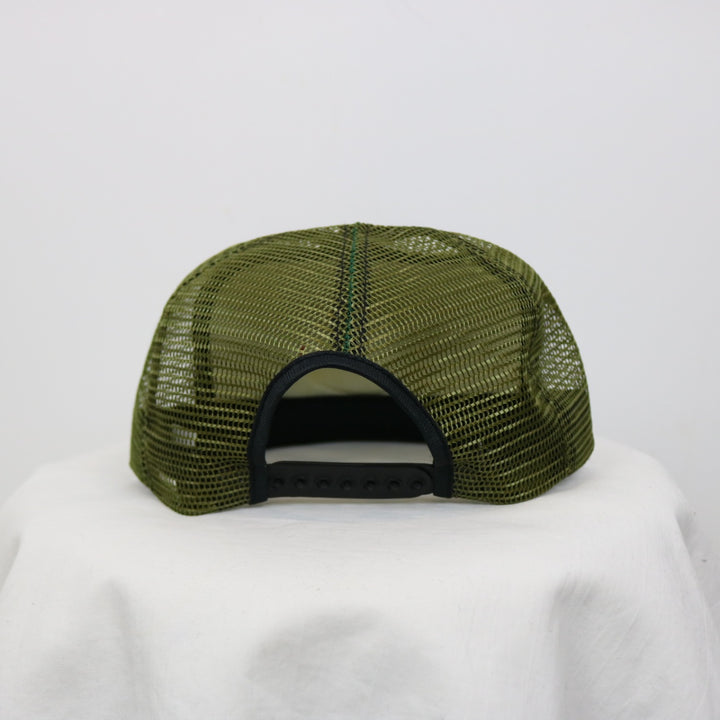 Vintage 80's Lufkin Camo Trucker Hat - OS-NEWLIFE Clothing