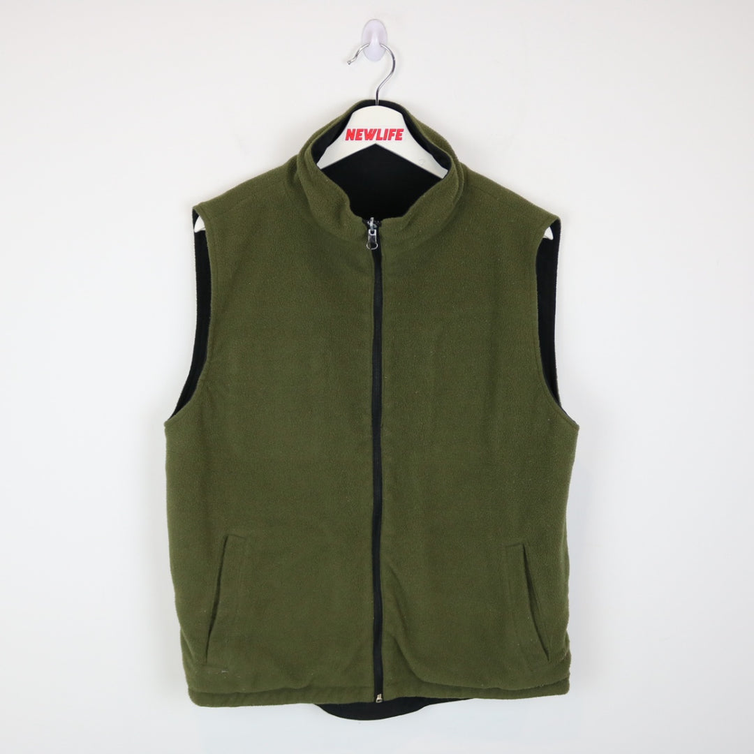 Vintage 00's Penmans Reversible Fleece Vest - M-NEWLIFE Clothing