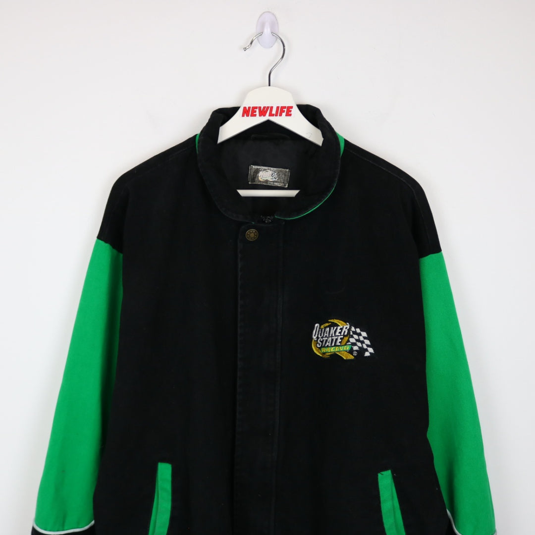 Vintage 90's Quaker State Racing Jacket - L-NEWLIFE Clothing