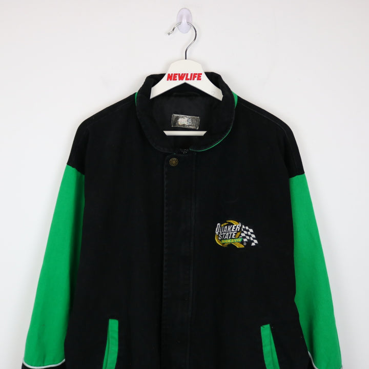 Vintage 90's Quaker State Racing Jacket - L-NEWLIFE Clothing
