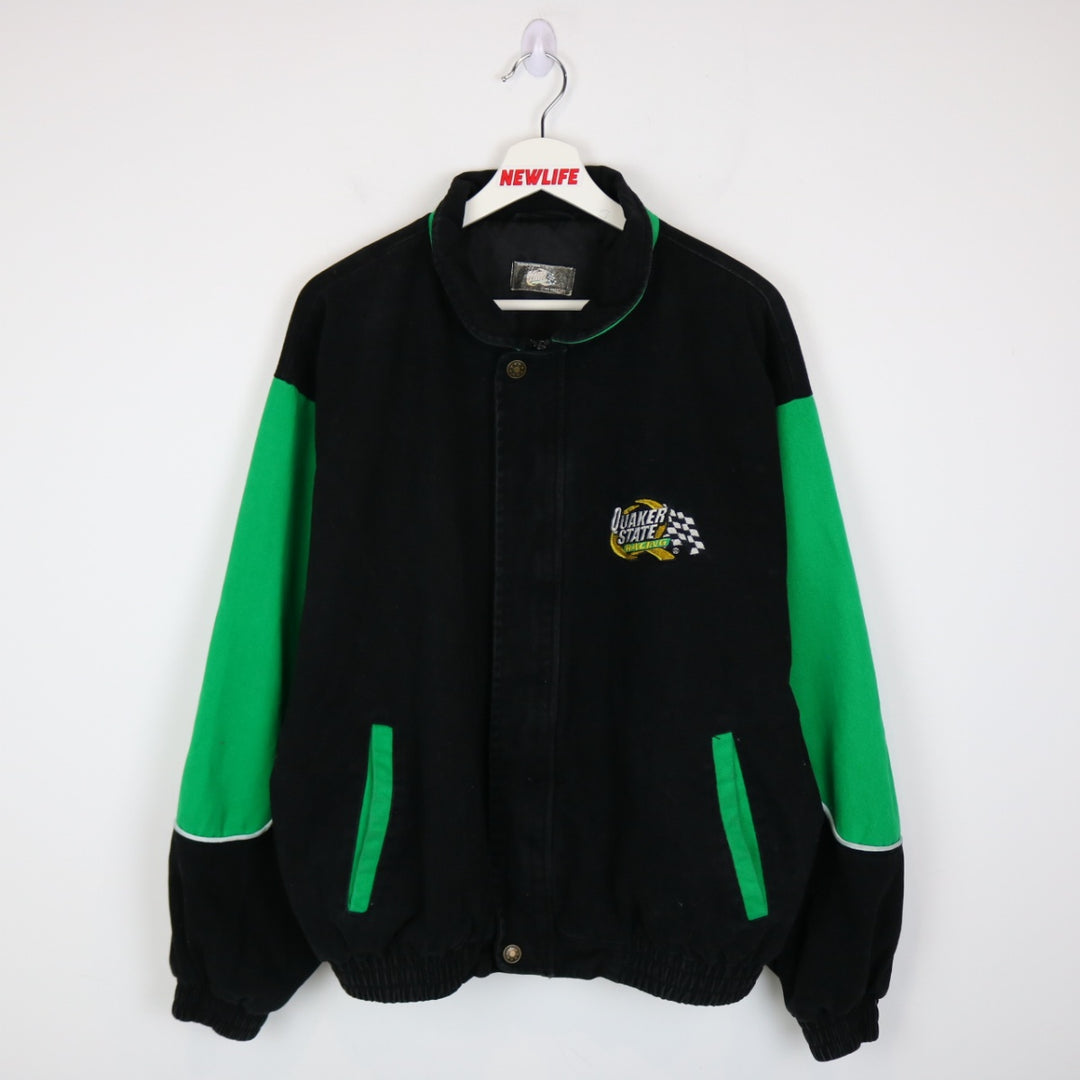 Vintage 90's Quaker State Racing Jacket - L-NEWLIFE Clothing