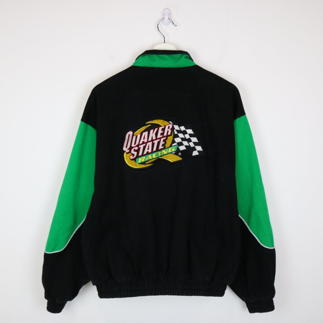 Vintage 90's Quaker State Racing Jacket - L-NEWLIFE Clothing