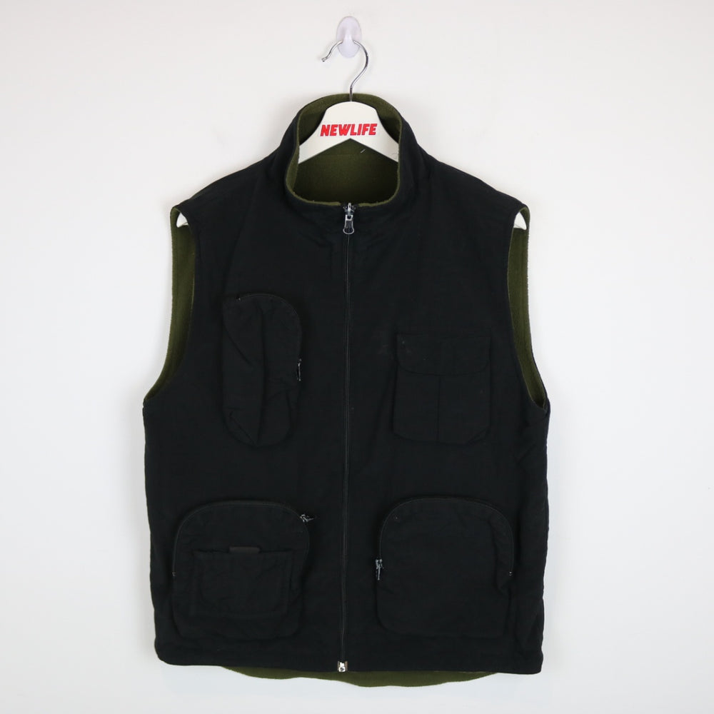 Vintage 00's Penmans Reversible Fleece Vest - M-NEWLIFE Clothing