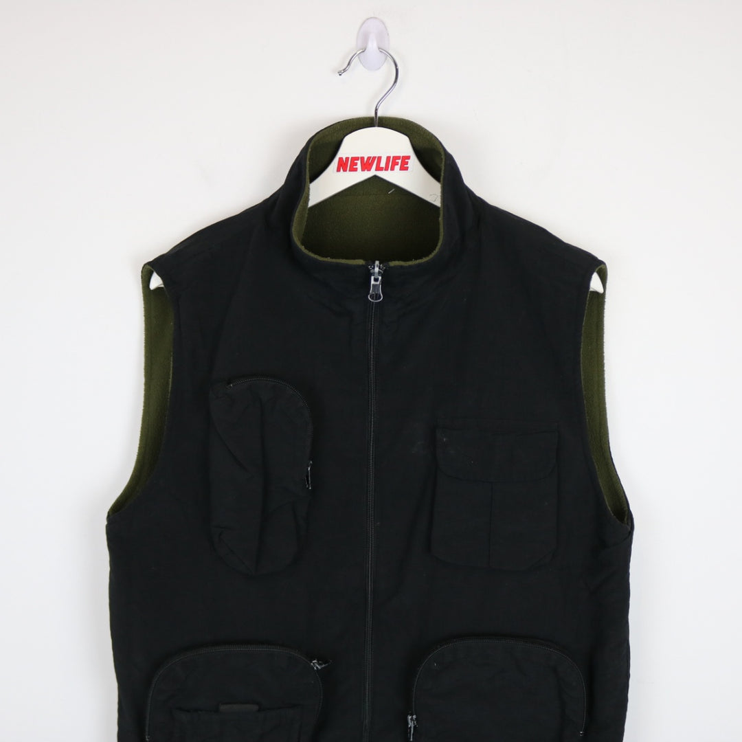 Vintage 00's Penmans Reversible Fleece Vest - M-NEWLIFE Clothing