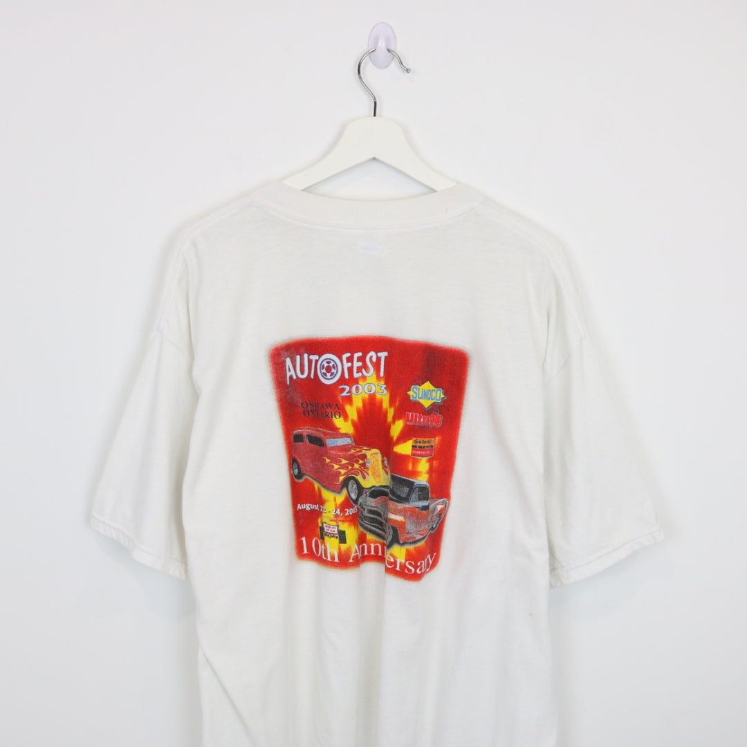 Vintage 2003 Minacs Autofest Car Tee - XL-NEWLIFE Clothing