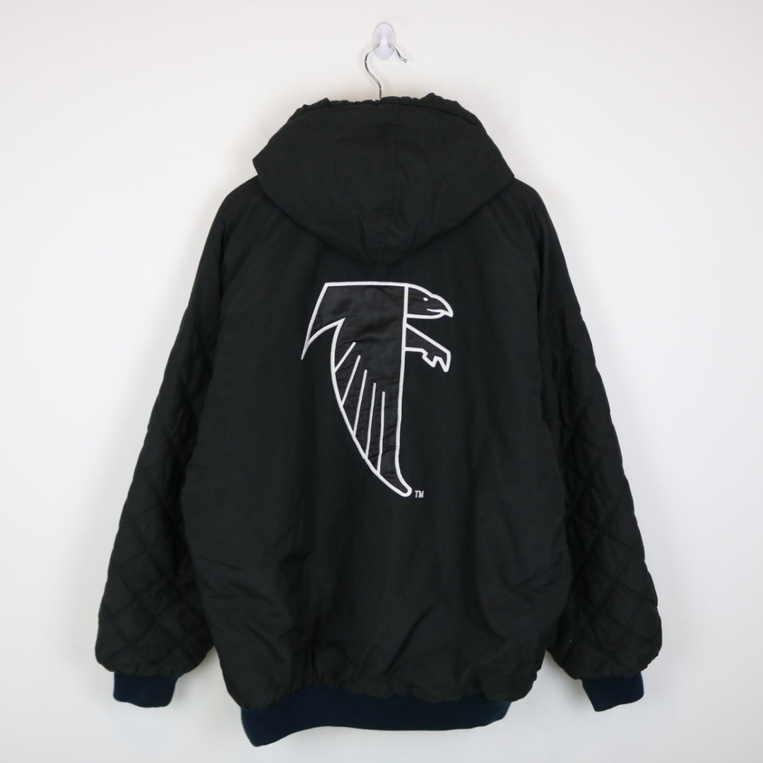 Vintage 90's Atlanta Falcons NFL Starter Jacket - L-NEWLIFE Clothing