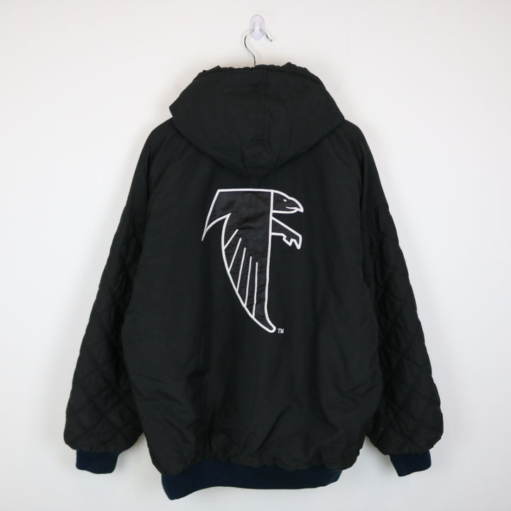 Vintage 90's Atlanta Falcons NFL Starter Jacket - L-NEWLIFE Clothing