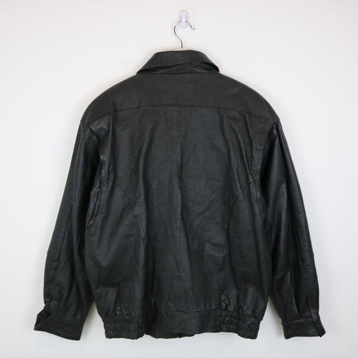 Vintage 80's Rivage Leather Jacket - XL-NEWLIFE Clothing