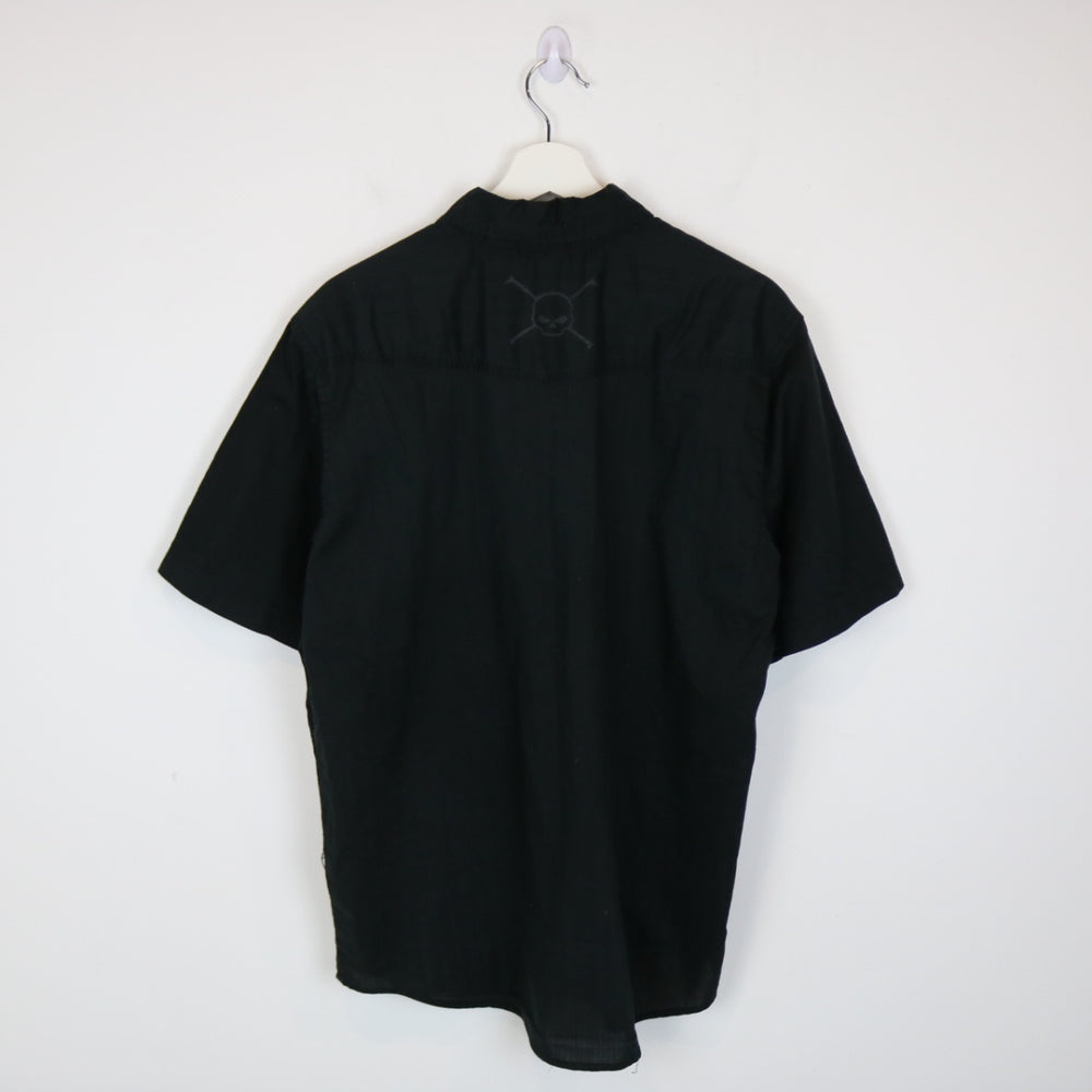 Vintage 00's Harley Davidson Short Sleeve Button Up - M-NEWLIFE Clothing