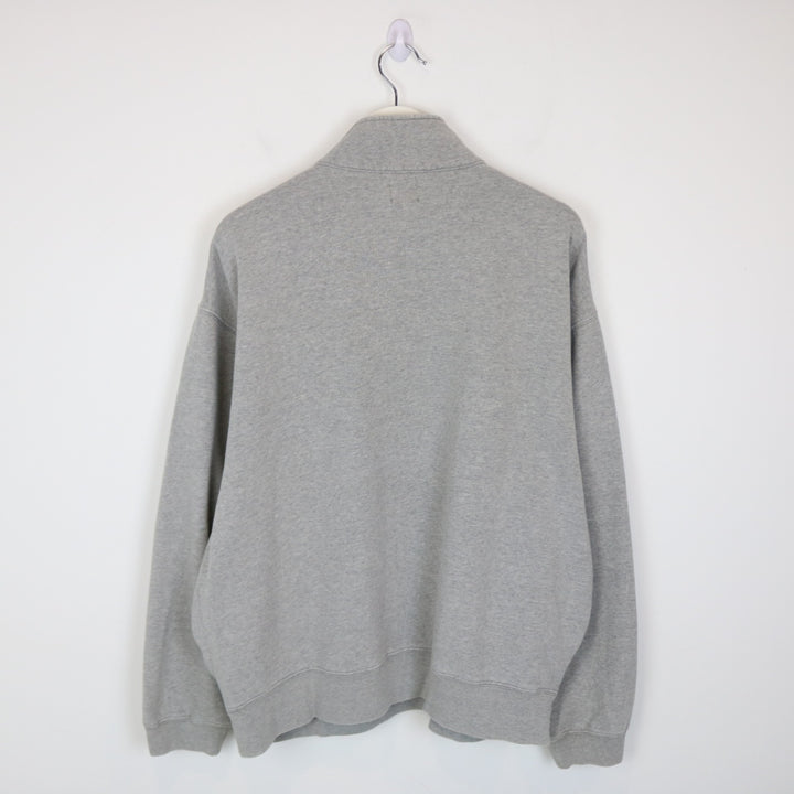 Vintage 90's GAP Athletic Quarter Zip Sweater - XL-NEWLIFE Clothing