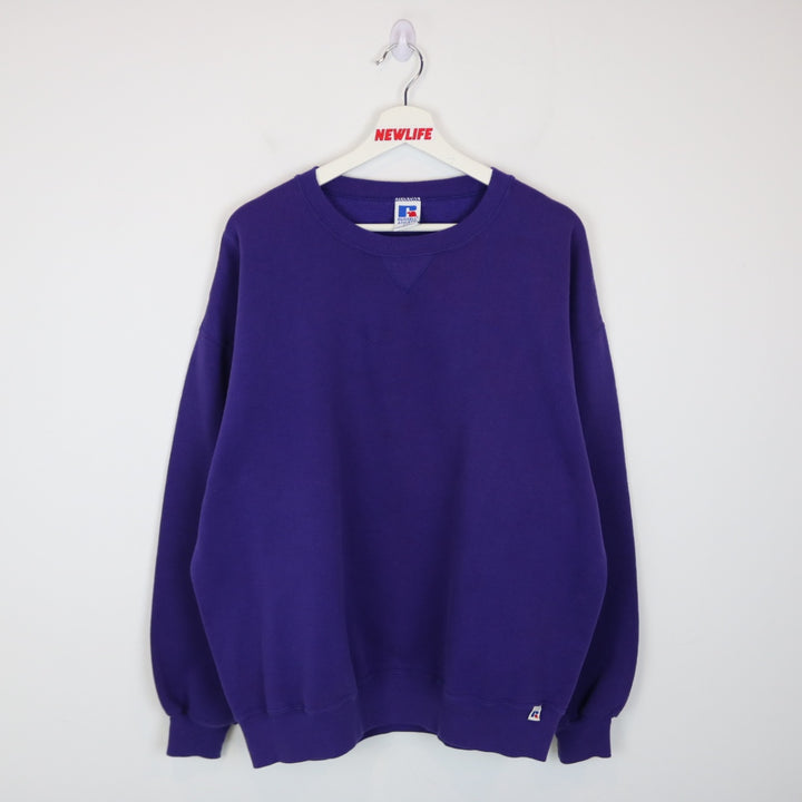 Vintage 90's Russell Athletic Blank Crewneck - XL-NEWLIFE Clothing