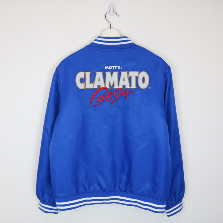 Vintage 00's Mott's Clamato Caesar Satin Bomber Jacket - M-NEWLIFE Clothing