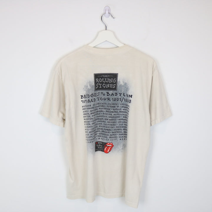 Vintage 1997 Rolling Stones Bridges to Babylon Band Tee - M-NEWLIFE Clothing