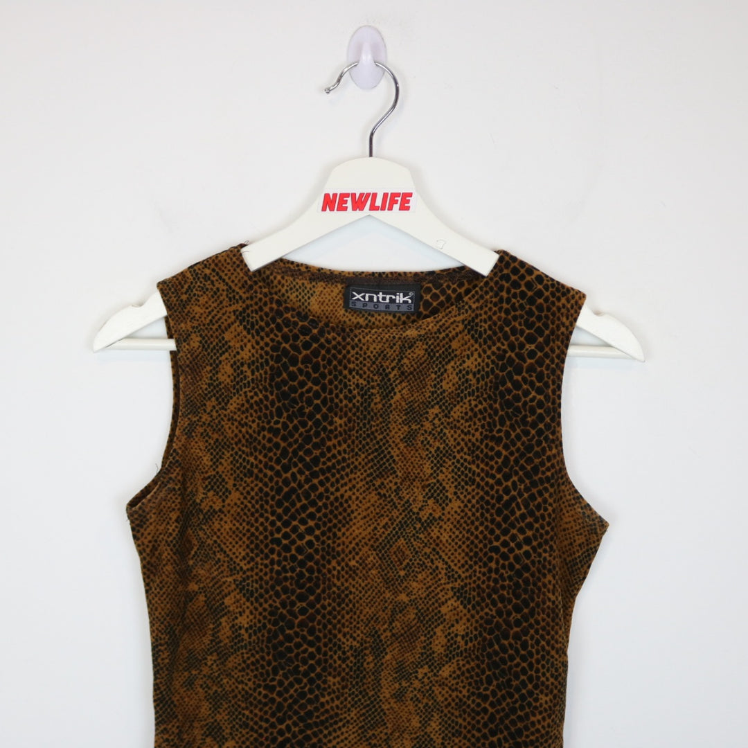 Vintage 80's Leopard Tank Top - XS-NEWLIFE Clothing