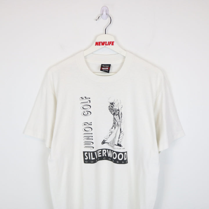 Vintage 90's SIlverwood Golf Course Tee - L-NEWLIFE Clothing