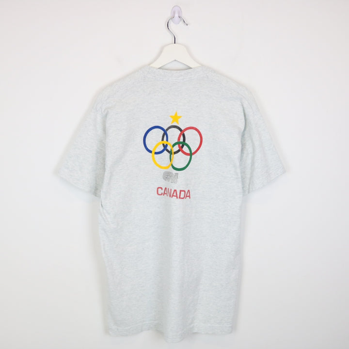 Vintage 90's Giochi Della Gioventu Canada Tee - M-NEWLIFE Clothing