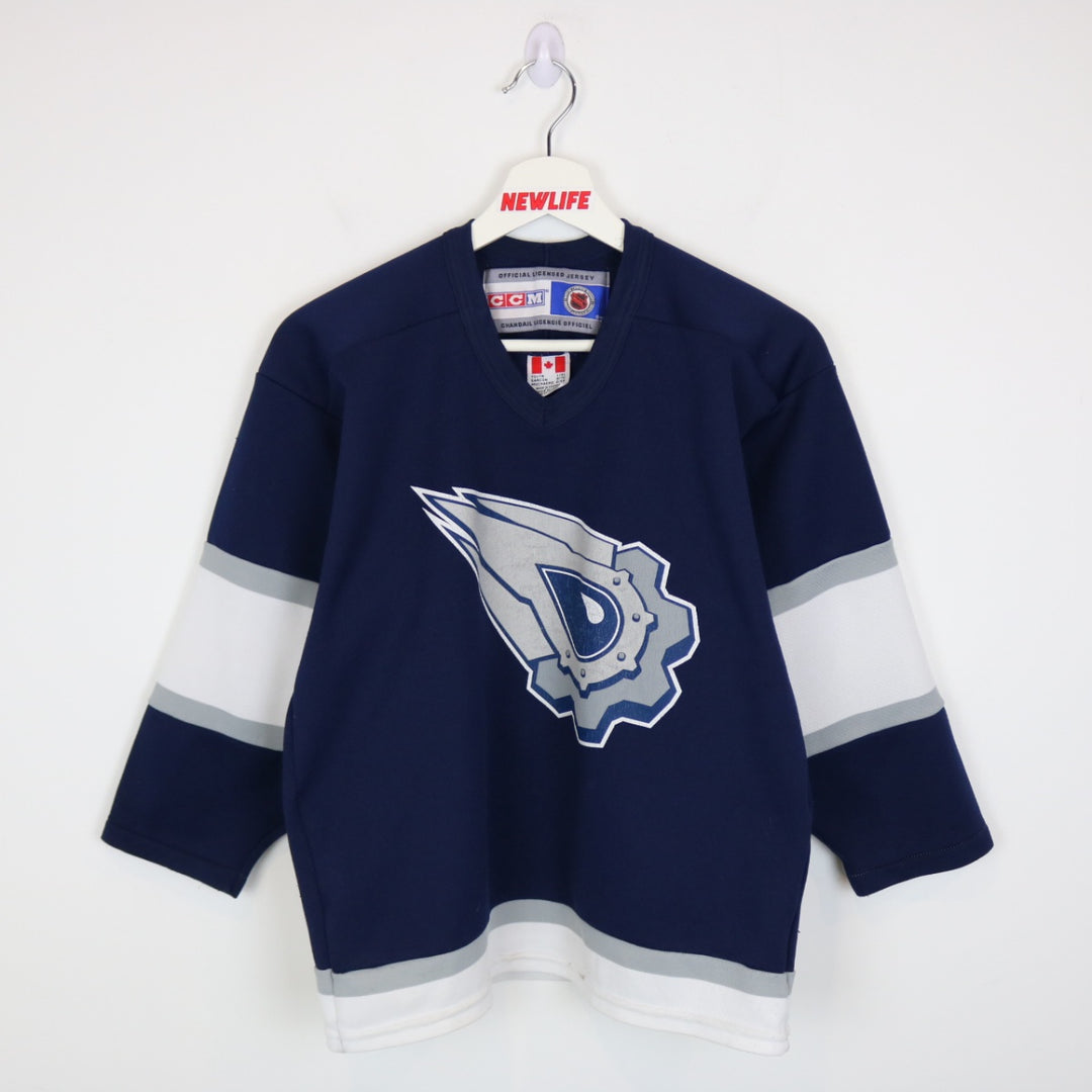 Vintage 00's Edmonton Oilers Oil Drop CCM Jersey - XS-NEWLIFE Clothing