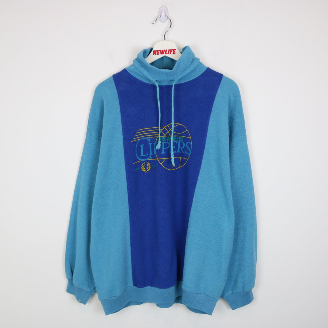 Vintage 90's Los Angeles Clippers Sweater - L-NEWLIFE Clothing