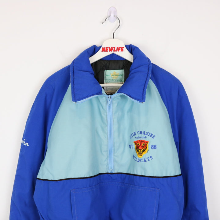 Vintage 1987 Stir Crazies Night Club Puffer Jacket - M-NEWLIFE Clothing