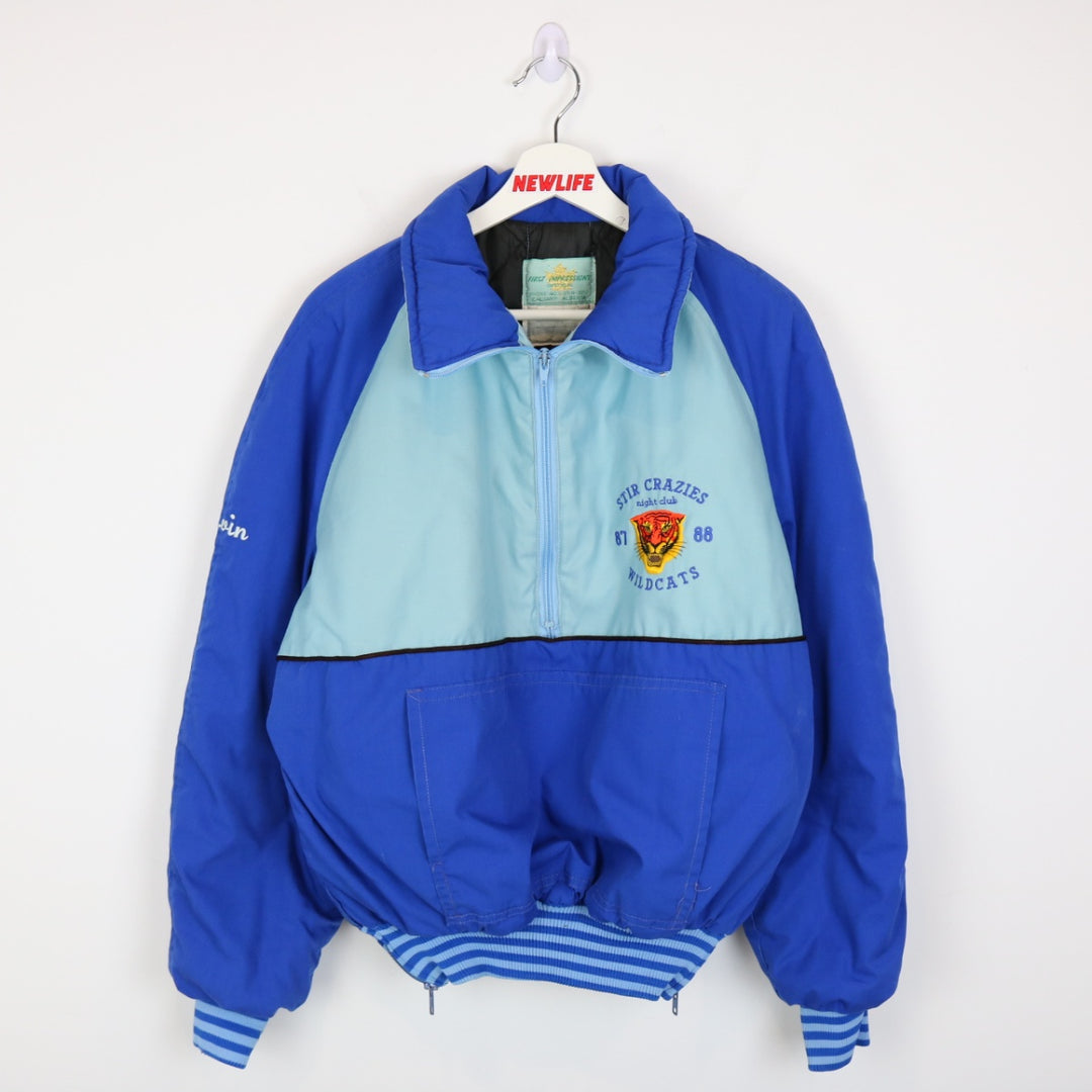 Vintage 1987 Stir Crazies Night Club Puffer Jacket - M-NEWLIFE Clothing