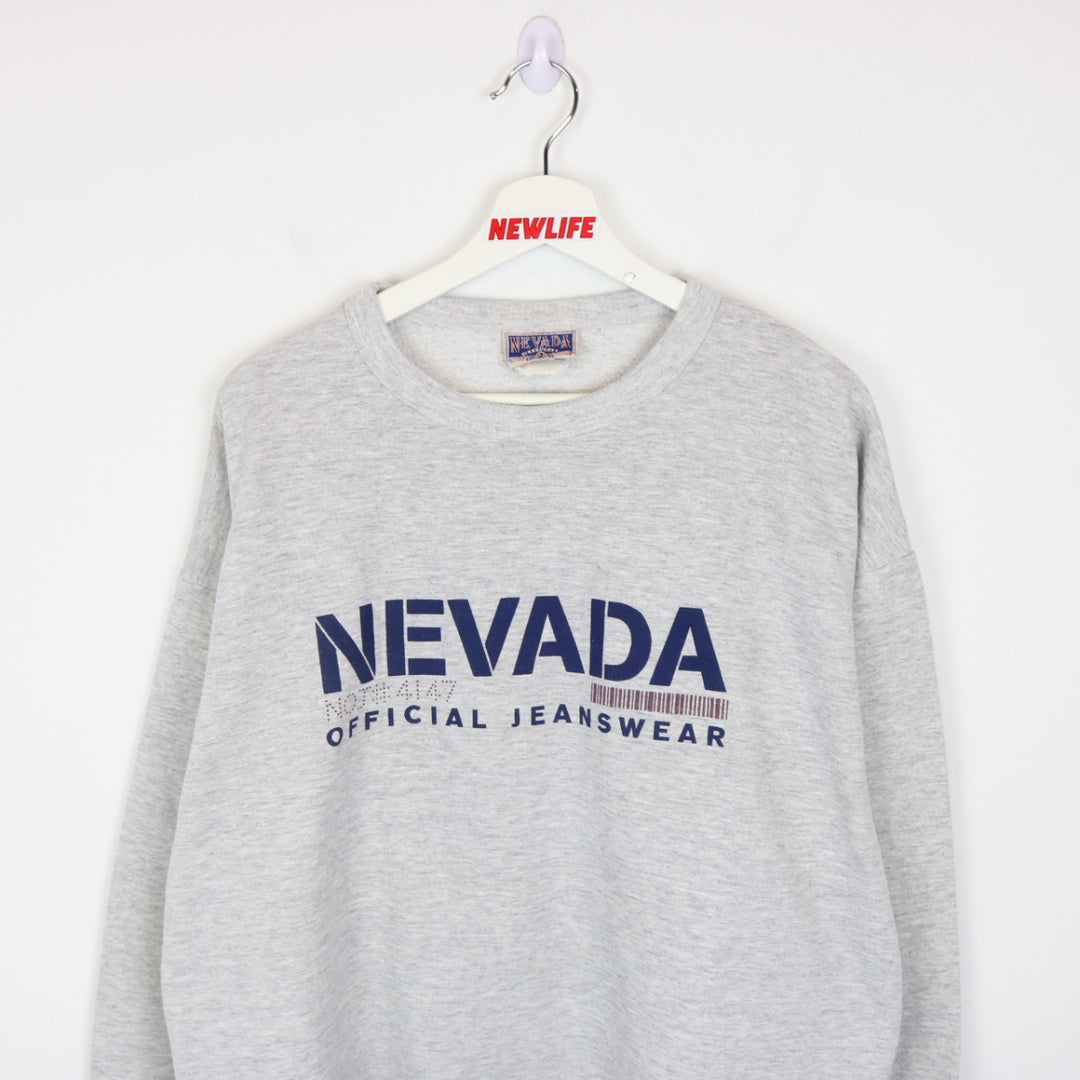 Vintage 90's Nevada Jeanswear Crewneck - L-NEWLIFE Clothing