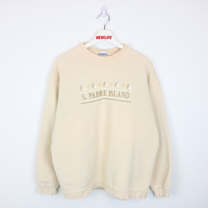 Vintage 90's S. Padre Island Crewneck - L-NEWLIFE Clothing