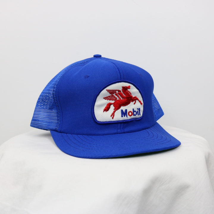 Vintage 80's Mobil Pegasus Trucker Hat - OS-NEWLIFE Clothing