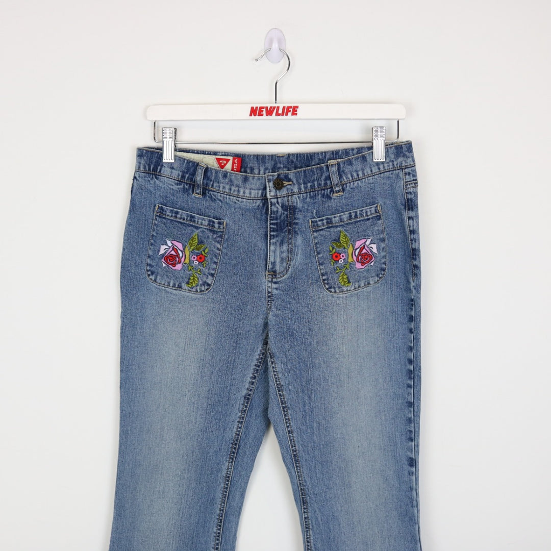Vintage 00's Guess Flower Denim Jeans - 32"-NEWLIFE Clothing
