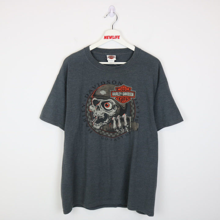 2014 Harley Davidson Kelowna BC Tee - L-NEWLIFE Clothing