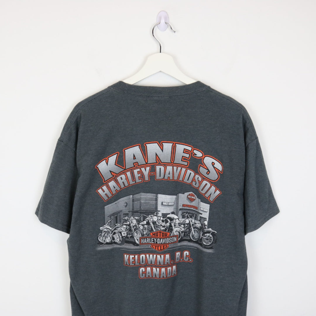 2014 Harley Davidson Kelowna BC Tee - L-NEWLIFE Clothing