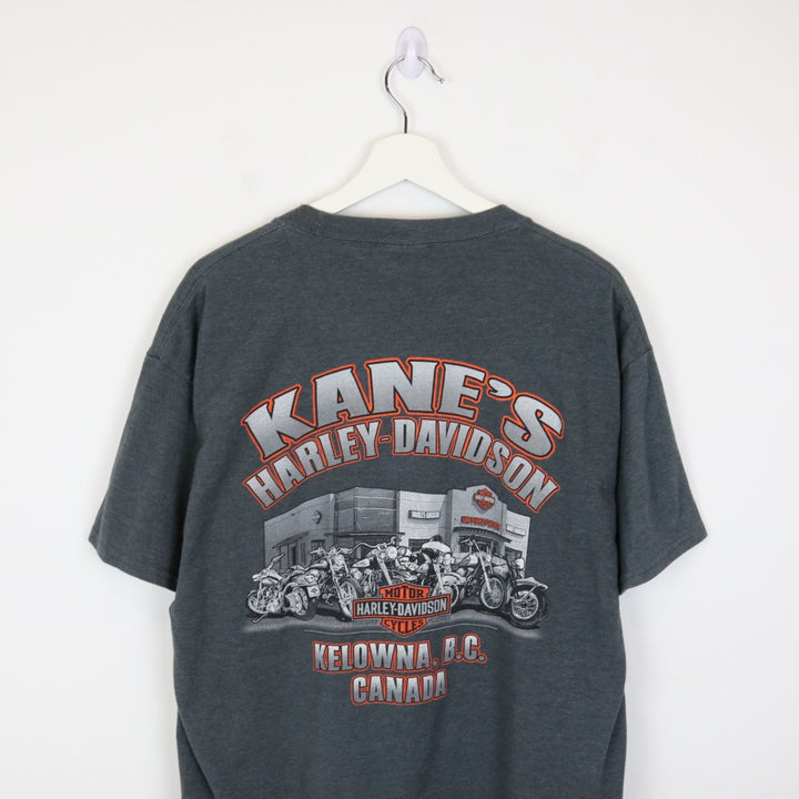 2014 Harley Davidson Kelowna BC Tee - L-NEWLIFE Clothing