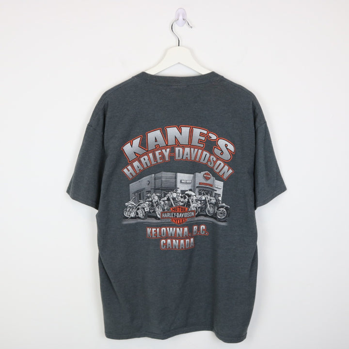 2014 Harley Davidson Kelowna BC Tee - L-NEWLIFE Clothing