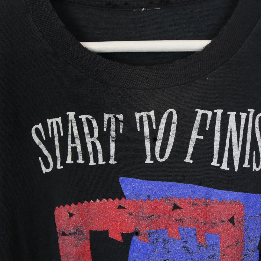 Vintage 90's Start to Finish Tee - M-NEWLIFE Clothing