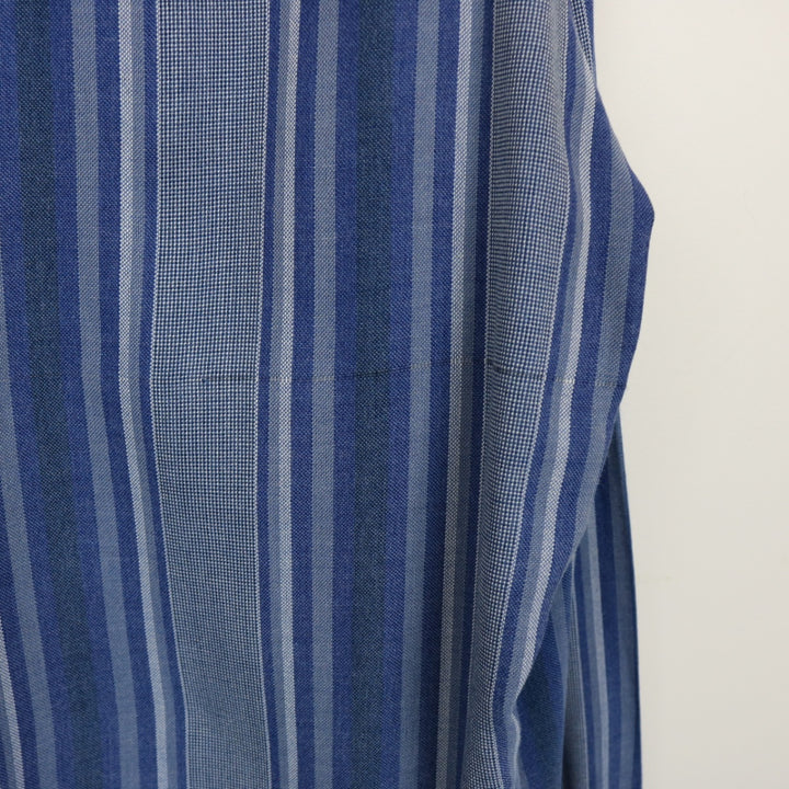Vintage 80's Sears Striped Button Up - M-NEWLIFE Clothing