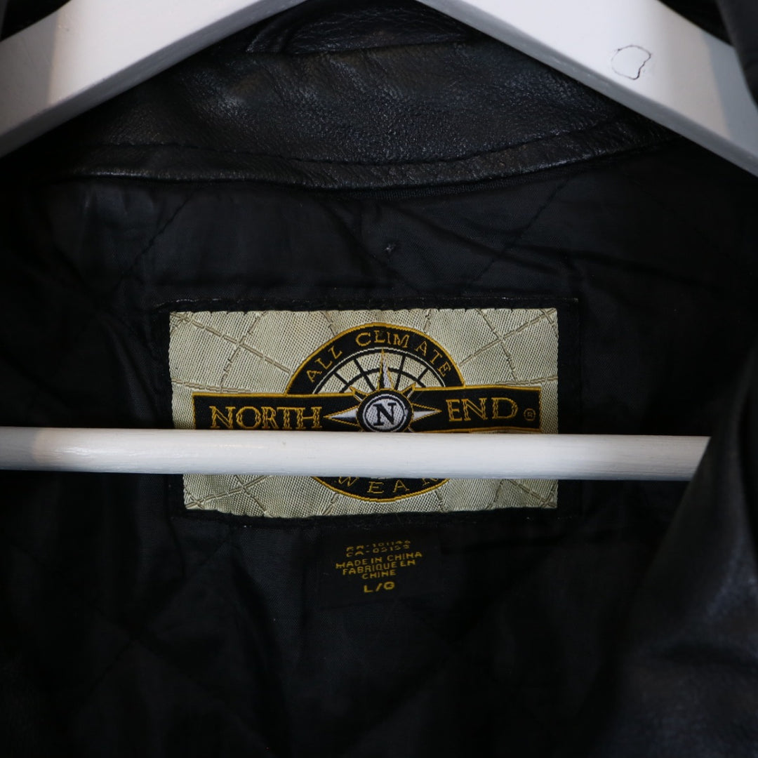 Vintage 00's Coca Cola Leather Jacket - L/XL-NEWLIFE Clothing