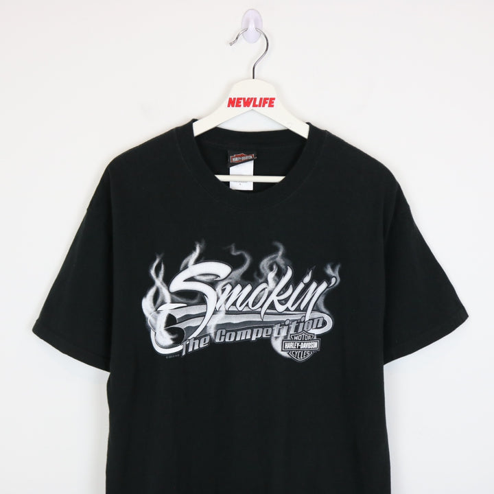 Harley Davidson Red Deer Tee - L-NEWLIFE Clothing