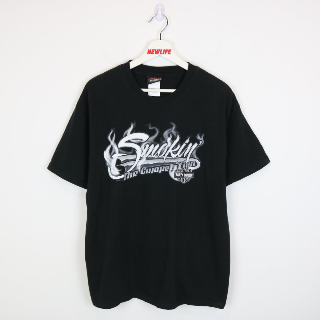 Harley Davidson Red Deer Tee - L-NEWLIFE Clothing
