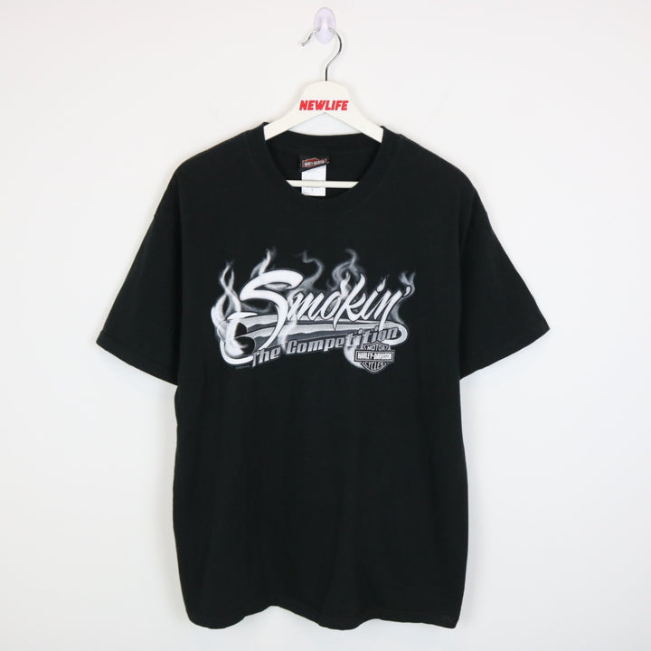 Harley Davidson Red Deer Tee - L-NEWLIFE Clothing