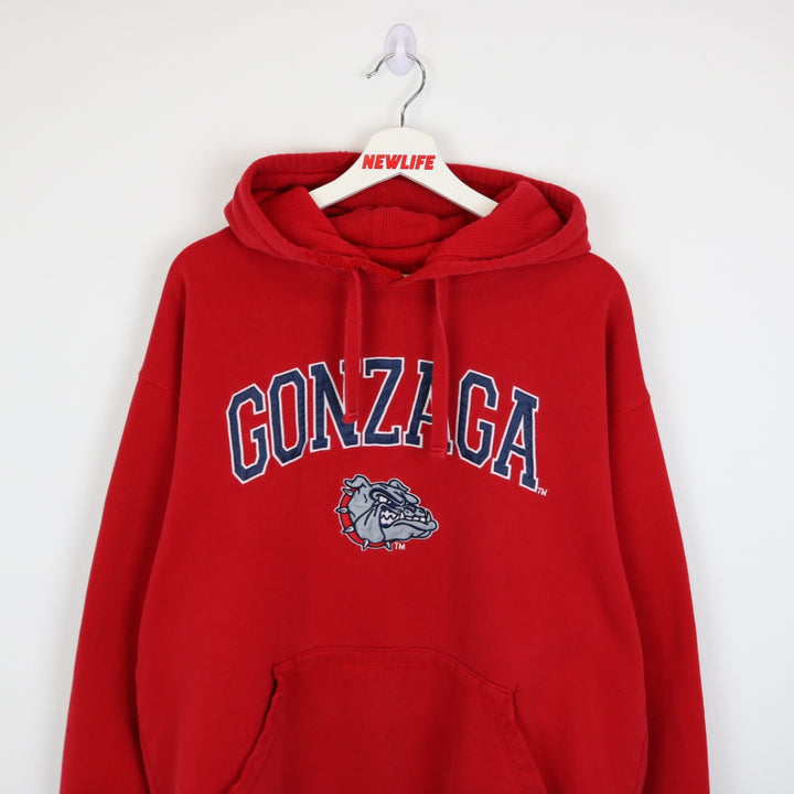 Vintage 00's Gonzaga University Bulldogs Hoodie - L-NEWLIFE Clothing