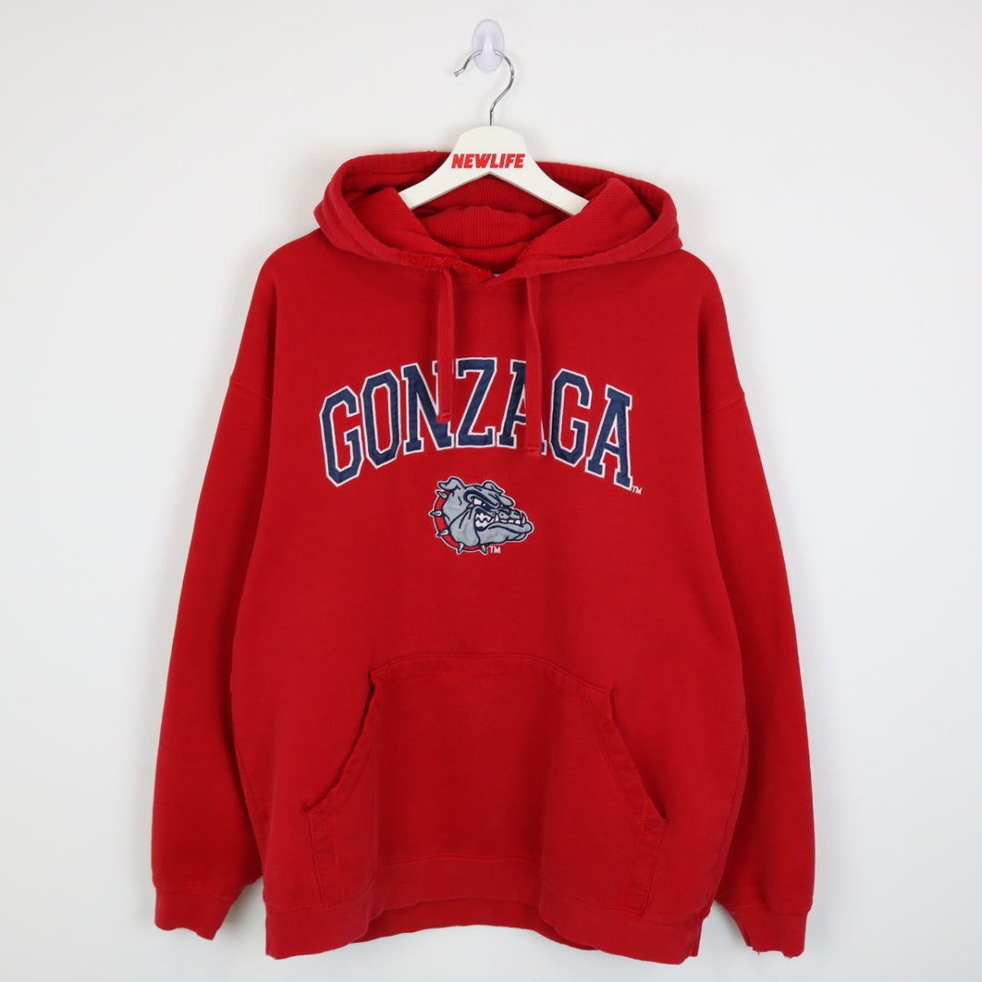 Vintage 00's Gonzaga University Bulldogs Hoodie - L-NEWLIFE Clothing