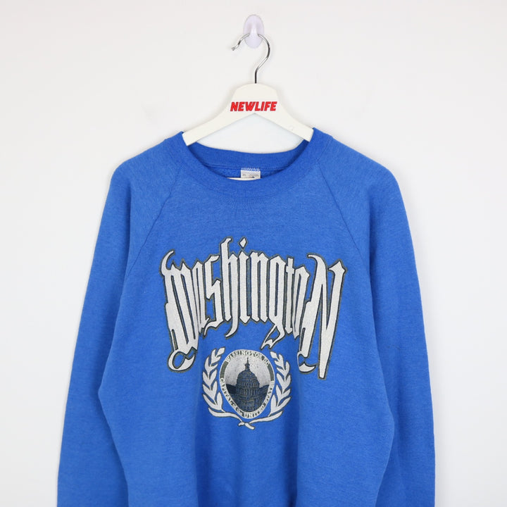 Vintage 90's University of Washington Crewneck - L-NEWLIFE Clothing