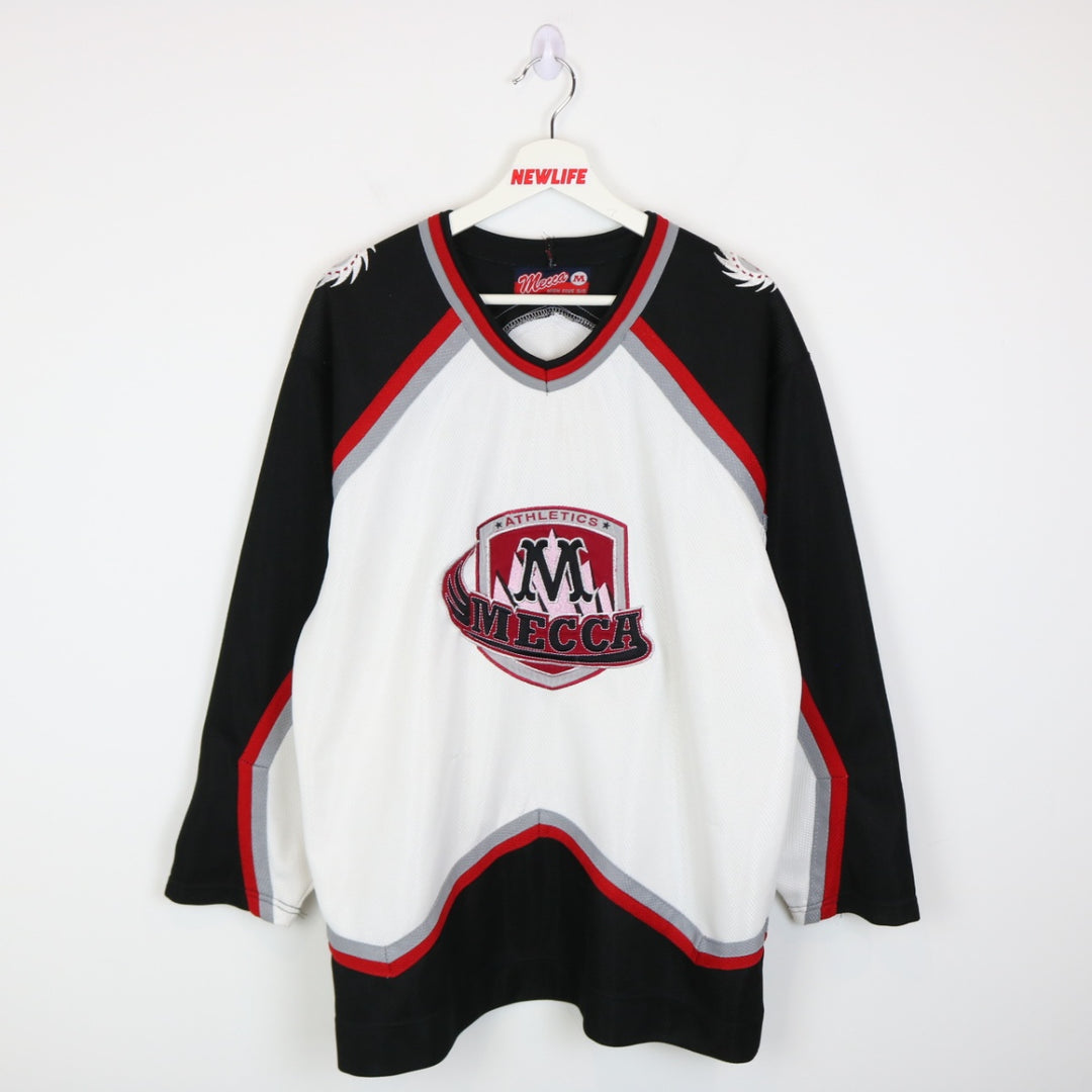 Vintage 90's Mecca Athletics Hockey Jersey - M-NEWLIFE Clothing