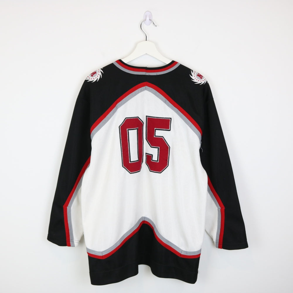 Vintage 90's Mecca Athletics Hockey Jersey - M-NEWLIFE Clothing