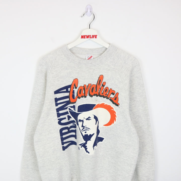 Vintage 1990 Univeristy of Virginia Cavaliers Crewneck - M-NEWLIFE Clothing