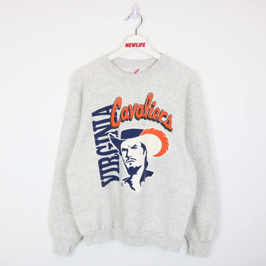 Vintage 1990 Univeristy of Virginia Cavaliers Crewneck - M-NEWLIFE Clothing